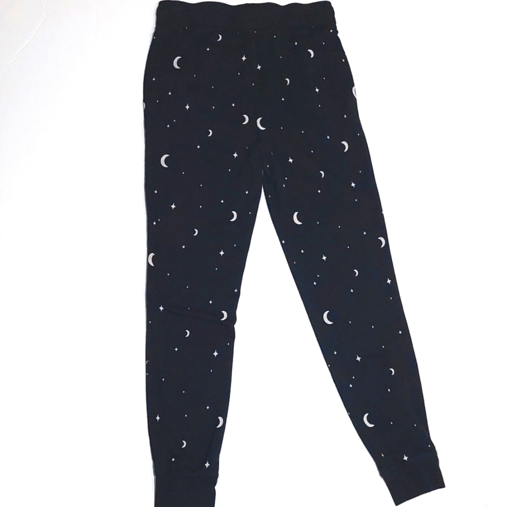 Thread + Supply Celestial Printed Black Sweatpant Joggers, Size XS - Picture 2 of 6